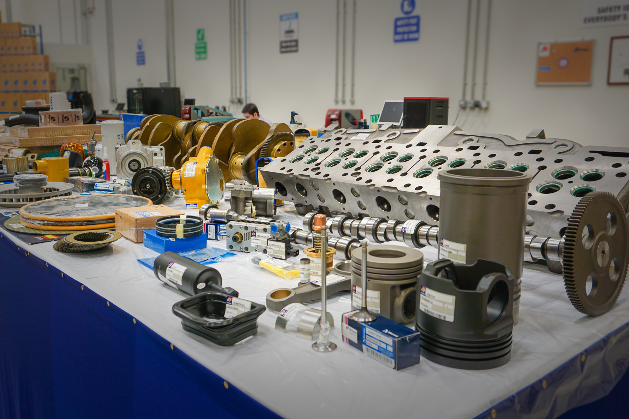 Heavy Equipment Spare Parts in UAE: